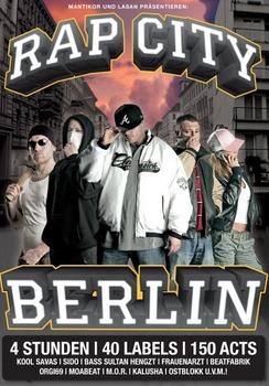 Various Artists - Rap City Berlin Artwork