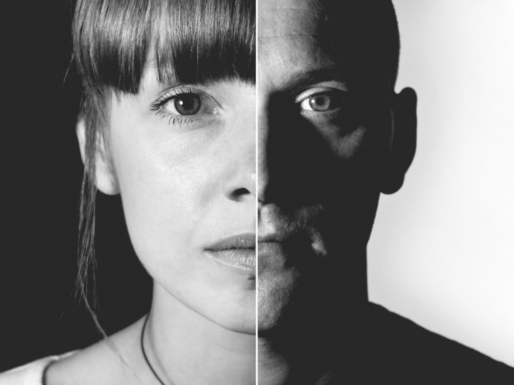 White Moth Black Butterfly