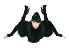 Für "BatBox" wirft sich die DJ-Chanteuse in schwarze Schale., Kittin dressed in black | © Nobody's Bizzness (Fotograf: Marc Zaffuto)