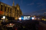 Massive Attack live bei Music Unlimited in Köln., Live am Domplatz 2008 | © Vodafone (Fotograf: )