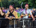 Im idyllischen 'Zaubertal' feiern Tausende Fans mit Peter Fox, Marteria, Bilderbuch, Broilers, Donots, Provinz u.v.a., Taubertal Festival, 2023 | © laut.de (Fotograf: Désirée Pezzetta)