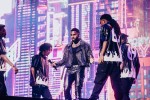 David Guetta, Nicki Minaj und Jason Derulo, | © laut.de (Fotograf: Rainer Keuenhof)