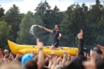 Der Festivaltsonntag ließ die Fans noch einmal ausrasten: Bring Me The Horizon, Deichkind, Feine Sahne Fischfielt, Sum 41, The Offspring u.a., Hurricane, 2024 | © laut.de (Fotograf: Björn Buddenbohm)