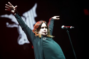 "I can't fuckin' hear you": Ozzy Osbourne.