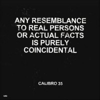Calibro 35 – Any Resemblance To Real Persons ...