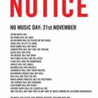 No Music Day – 24 Stunden Stille in Britannien