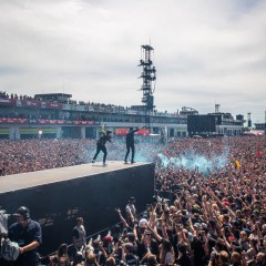 Und dann: DIE TOTEN HOSEN auf der Bühne!