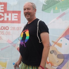 Ein freundlicher Besucher.