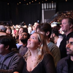 Fans in Düsseldorf.