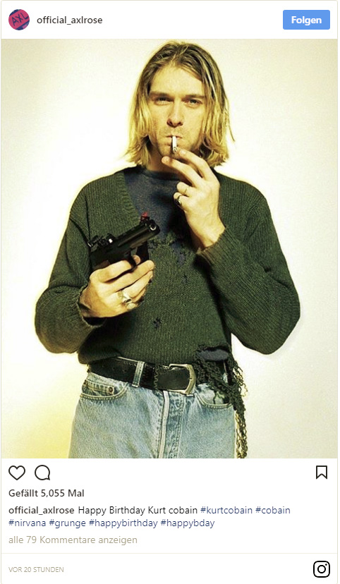Kurt Cobain Unveroffentlichte Fotos Zum Geburtstag Laut De News