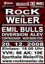 Rock in Weiler: Die Emil Bulls packen die Dampframme aus